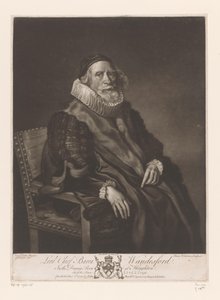 Portret de Rowland Wandesford Lord Chief Baron Wandesford (título no objeto) Schilderijen uit The Houghton Gallery (título da série) A Galeria Houghton (título da série)