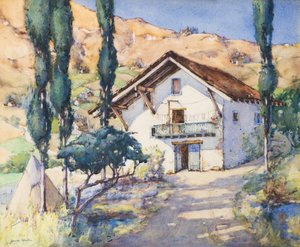 Fuenebri, Norte de Espanha, século XX (aguarela)