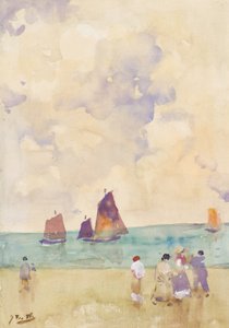 Barcos pesqueiros (aquarela)