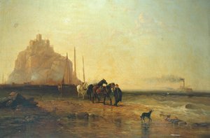 Noite, desligado, st michaels, monte, 1855