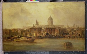 O Tamisa perto de Blackfriars de James Webb
