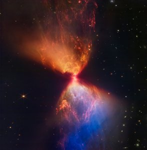 L1527 e Protostar (Imagem NIRCam)