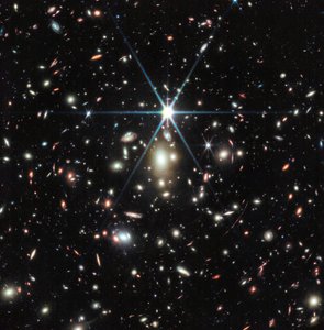 Arco do nascer do sol (Imagem NIRCam) de James Webb Space Telescope (NASA)