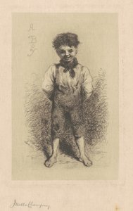 Um menino de James Wells Champney
