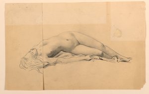 Nu feminino de James Wells Champney