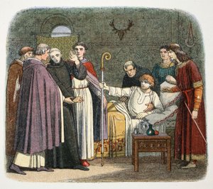 Anselmo feito arcebispo de Canterbury por William II, 1093 1864