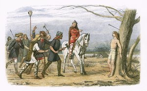 Edmund, rei de East Anglia, morto pelos dinamarqueses