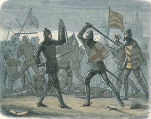 O alívio de Calais, 1864 de James William Edmund Doyle