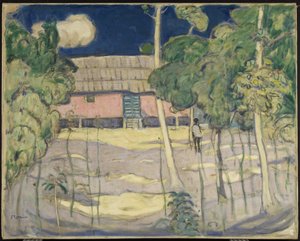 Paisagem, Trinidad, c.1921 (óleo sobre tela)