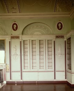 Heveningham Hall, Suffolk: biblioteca, 1778-80