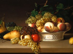 Frutas em uma cesta chinesa, 1822