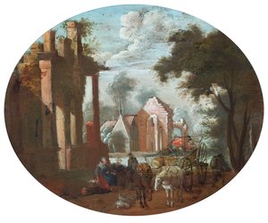 Castelo em ruínas