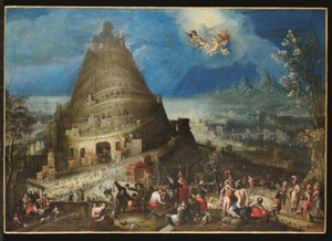 A Torre de Babel, c.1650 (óleo sobre tela)