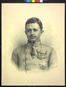 Imperador da Áustria Carlos I de Jan (studio of) Langhans