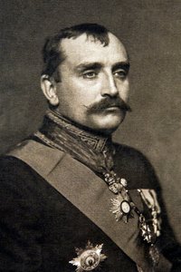 Paul Claudel em traje de cônsul 1910 - fotografia de Jan Nepomuk Langhans de Jan (studio of) Langhans