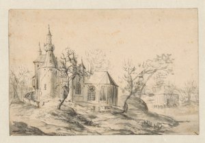 Igreja num tramo de Jan Abrahamsz. Beerstraten
