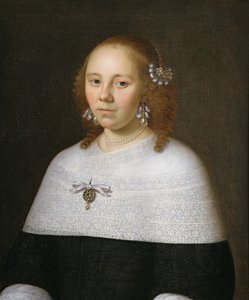 Retrato de uma jovem de Hoorn, 1658