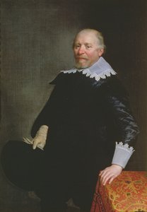Retrato de Daniel Heinsius (1580-1655), erudito e poeta holandês