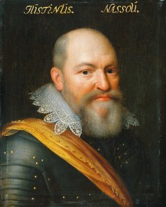 Retrato de Justinus van Nassau, filho ilegítimo do príncipe William I e Eva Elinx
