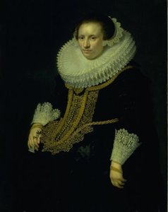 Retrato de uma senhora de Jan Antonisz. van Ravesteyn
