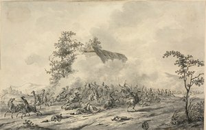 Batalha de cavalaria de Jan Antony Langendijk