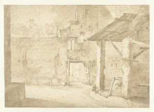 Escala em Itália de Jan Asselijn (rejected attribution)