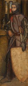 Godfrey of Bouillon (óleo sobre painel)