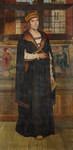 O pintor Quinten Massijs (óleo sobre tela)