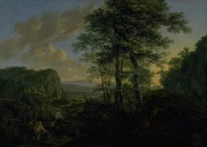 Paisagem italiana de Jan Both