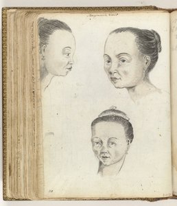 mulher buginesa de Jan Brandes