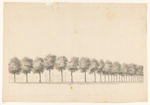 Bomenallee em Batávia de Jan Brandes
