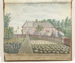 Pousada ou pavilhão de caça no Montferberg de Jan Brandes