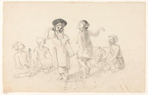 Dança javanesa de Jan Brandes