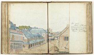 Rua da Praia em Falmouth de Jan Brandes