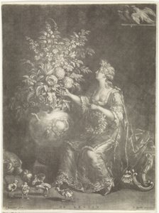 Primavera
A mola (título sobre o objecto)
As quatro estações (título da série) de Jan Broedelet
