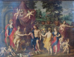 Alegoria da vida virtuosa de Jan Brueghel the Younger