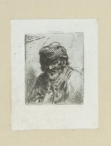 Bebaarde oude man met met met muts
A Obra Completa de Etchings de John Chalon / Oeuvre Complette des Eaux Fortes par Jean Chalon (título da série) de Jan Chalon