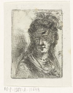 Mulher jovem de Jan Chalon