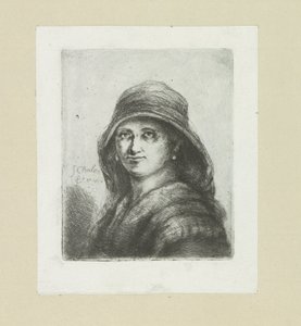 Jonge vrouw conheceu o capuchon
A Obra Completa de Etchings de John Chalon / Oeuvre Complette des Eaux Fortes par Jean Chalon (título da série) de Jan Chalon