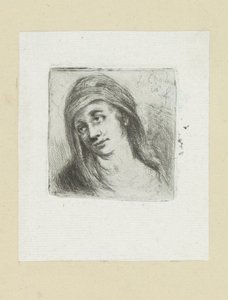 Jonge vrouw conheceu hoofddoek
A Obra Completa de Etchings de John Chalon / Oeuvre Complette des Eaux Fortes par Jean Chalon (título da série) de Jan Chalon