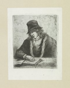 Lezende man met hoed
A Obra Completa de Etchings de John Chalon / Oeuvre Complette des Eaux Fortes par Jean Chalon (título da série) de Jan Chalon
