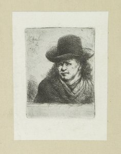Homem coloca enxada, naar links The Compleat Work of Etchings por John Chalon / Oeuvre Complette des Eaux Fortes par Jean Chalon (título da série) de Jan Chalon
