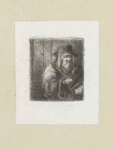 Oude man met mantel en hoed
A Obra Completa de Etchings de John Chalon / Oeuvre Complette des Eaux Fortes par Jean Chalon (título da série) de Jan Chalon