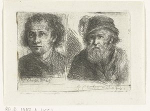 Dois homens de Jan Chalon