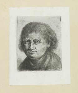 Volwassen man, naar links
A Obra Completa de Etchings de John Chalon / Oeuvre Complette des Eaux Fortes par Jean Chalon (título da série) de Jan Chalon