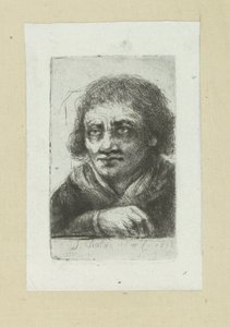 Homem adulto, a sua mão direita visível
A Obra Completa de Etchings de John Chalon / Oeuvre Complette des Eaux Fortes par Jean Chalon (título da série) de Jan Chalon