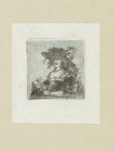 Zittende vrouw conheceu enxada The Compleat Work of Etchings por John Chalon / Oeuvre Complette des Eaux Fortes par Jean Chalon (título da série) de Jan Chalon