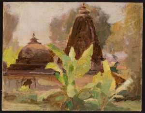 Ahmedabad - Templo jainista. De uma viagem à Índia de Jan Ciągliński