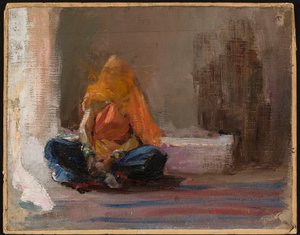 Mulher hindu. De uma viagem à Índia de Jan Ciągliński