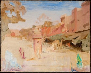 Jaipur - rua. De uma viagem à Índia de Jan Ciągliński
